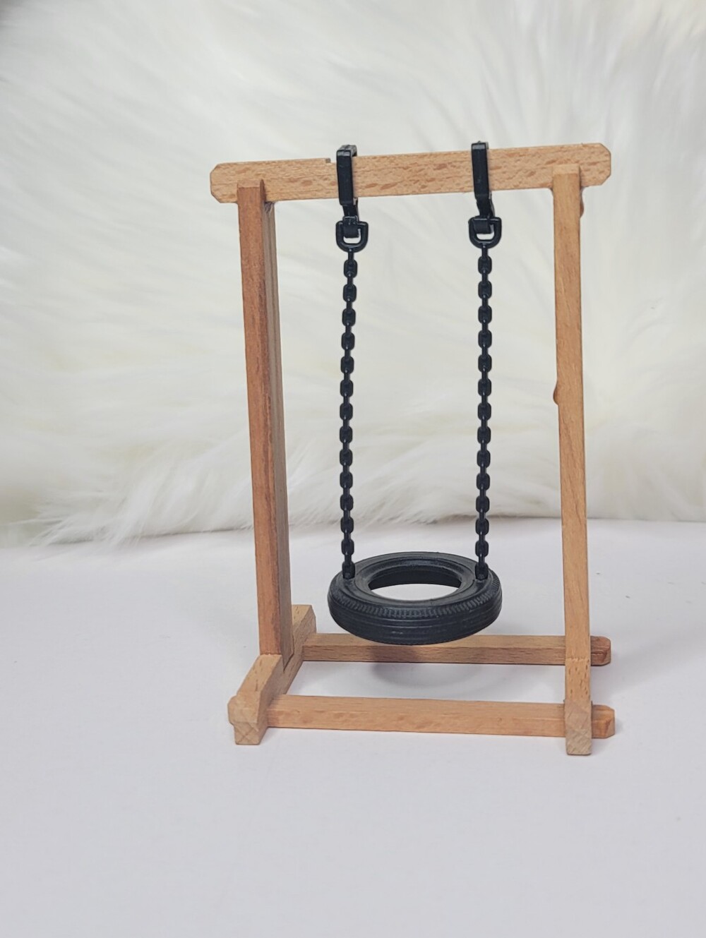 Vintage Lundby Dollhouse Tire Swing
